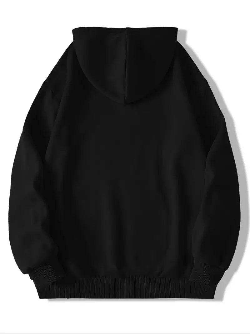 FAITH - Printed men's high-quality casual hoodie