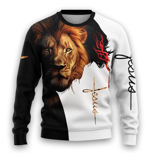 Christian Lion Graphic Sweatshirts