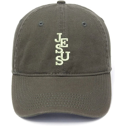 Christian Jesus Embroidery Hat
