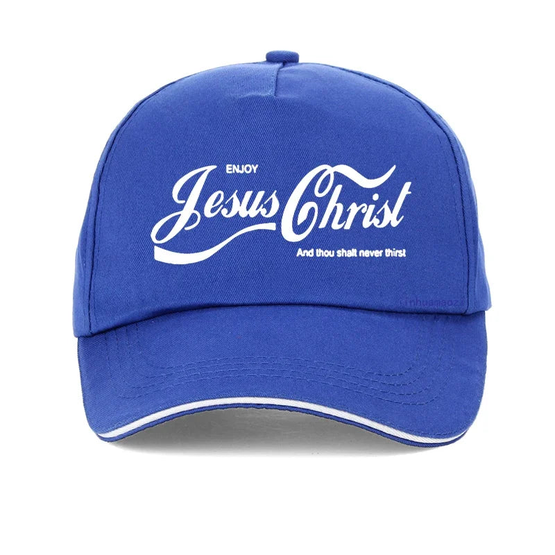 Enjoy Jesus Christ The Real King Hat