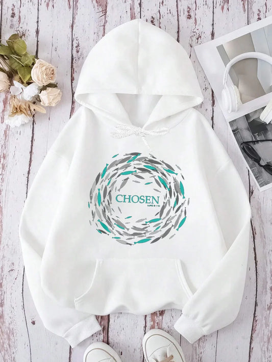 Swim Against The Current Bible Sweatshirt